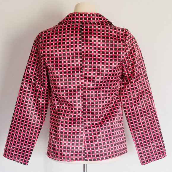 4/$20 ♥ Vintage Style Plaid Blazer (S/M) NWT - Picture 4 of 8